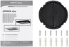 Вытяжка Krona JESSICA slim 500 metallic PB, Серебристый металлик вариант - 10