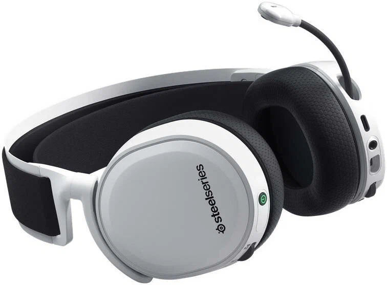 Беспроводные наушники SteelSeries Arctis 7 Plus Wireless, Белый детальное изображение - 3