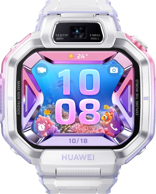 Детские умные часы HUAWEI Watch Kids X1 Pro 47.4 мм, Фиолетовый детальное изображение - 3