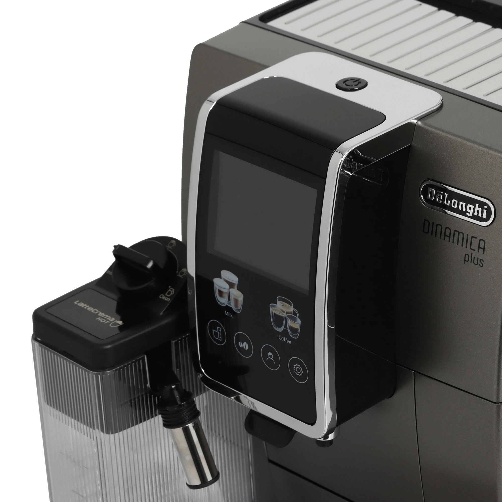 Кофемашина DeLonghi Dinamica Plus ECAM380.95.TB, Титановый/Черный детальное изображение - 4