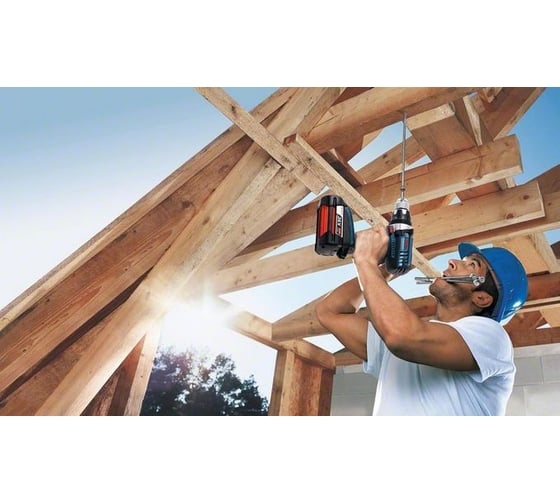 Аккумуляторная дрель-шуруповерт Bosch GSR 36 VE-2-LI, 36 В, 100 Нм, 4 А·ч, 06019C0100 детальное изображение - 4