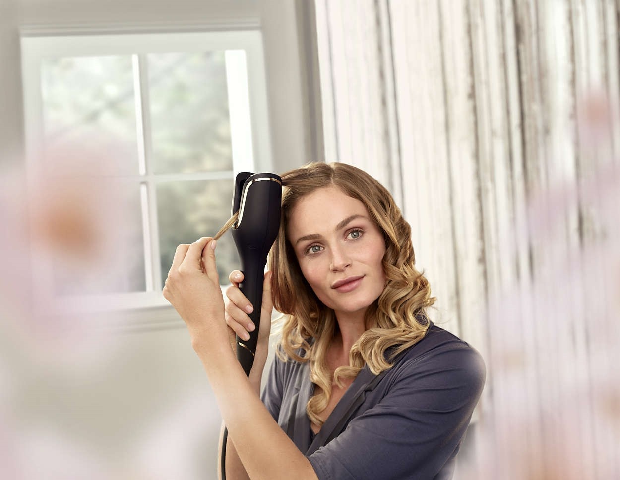 Плойка Philips Prestige BHB876, Черный детальное изображение - 12