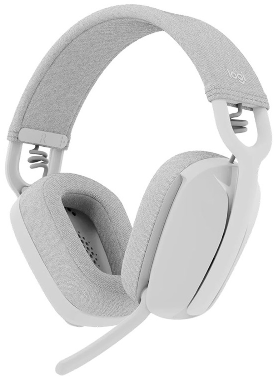 Наушники с микрофоном Logitech Zone Vibe 100, Белый детальное изображение - 2