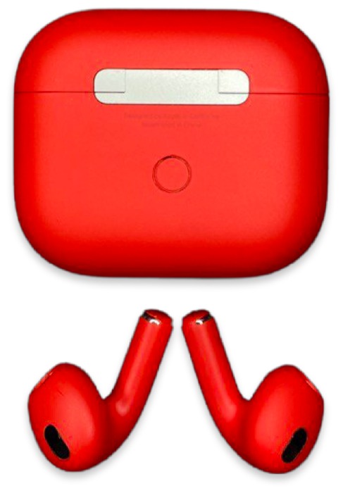 Беспроводные наушники Apple AirPods 3, Красный матовый детальное изображение - 2