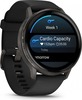 Смарт-часы Garmin Venu 4 45 мм, Темно-серый с черным ремешком вариант - 2