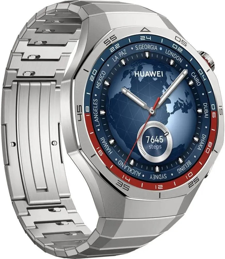 Умные часы Huawei Watch GT 5 Pro 46 мм, Серебристый детальное изображение - 3