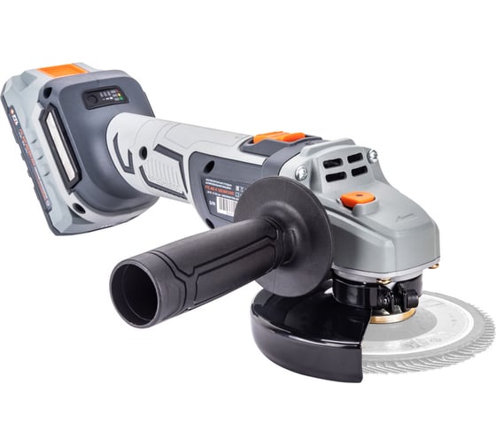 Аккумуляторная угловая шлифовальная машина FTL ag-x 125/20v Evo, бесщеточный двигатель 20 В, в комплекте 8080, 125 мм, 7500 об/мин детальное изображение - 2