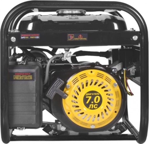 Генератор бензиновый HUTER DY4000L 64/1/21, 3 кВт, Черный детальное изображение - 3