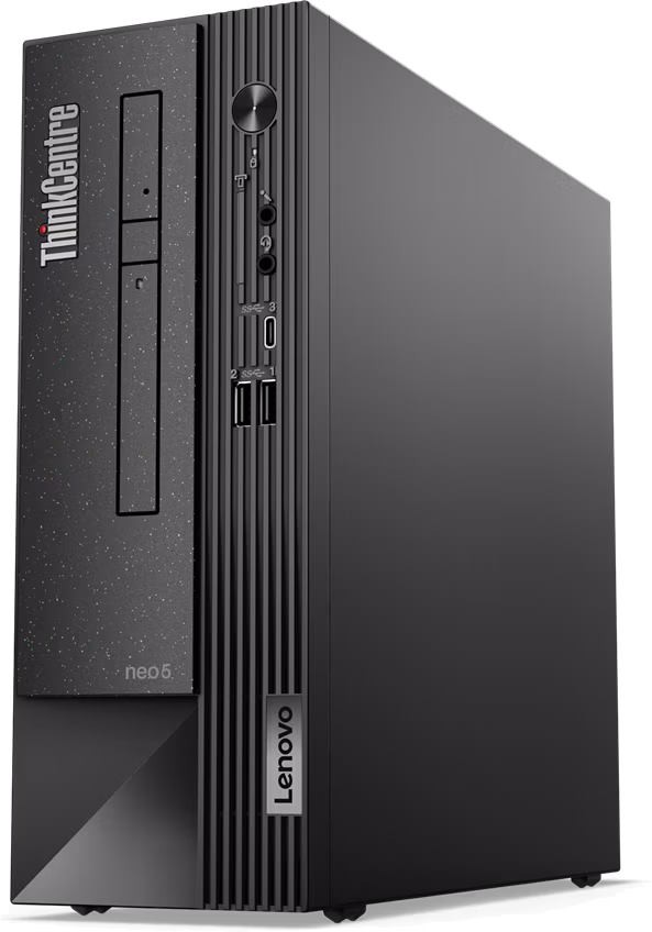 Персональный компьютер Lenovo ThinkCentre Neo 50s, 11T0003GUK, Intel Core i5 12400, RAM 16 Гб, SSD 512 Гб, Intel UHD Graphics, Windows 11 Pro, Черный детальное изображение - 2