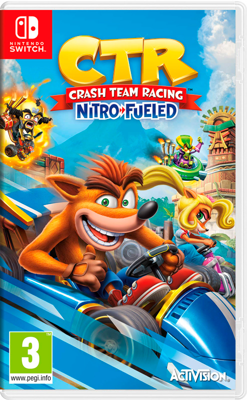 Игра Crash Team Racing Nitro-Fueled для Nintendo Switch детальное изображение - 1