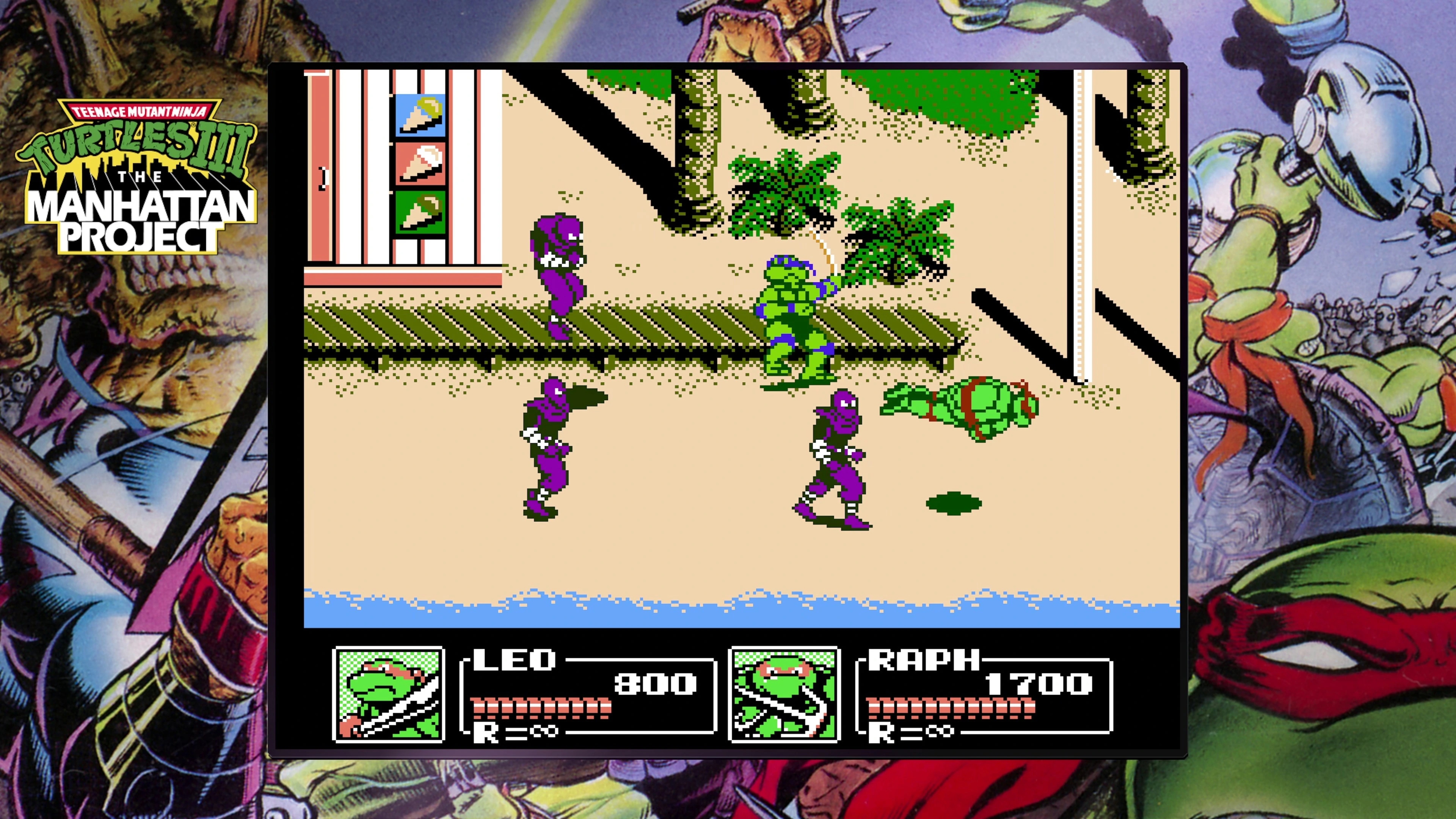 Игра Teenage Mutant Ninja Turtles: The Cowabunga Collection для PS4 (Английская версия) детальное изображение - 5
