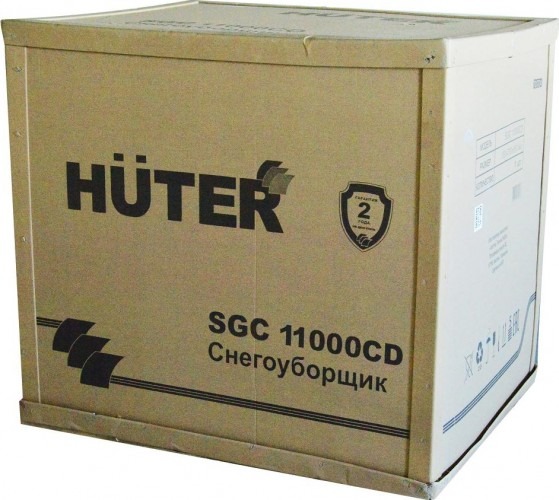 Снегоуборщик гусеничный бензиновый Huter SGC 11000CD 70/7/24, 15 л.с., 11032 Вт, Желтый/Черный детальное изображение - 6