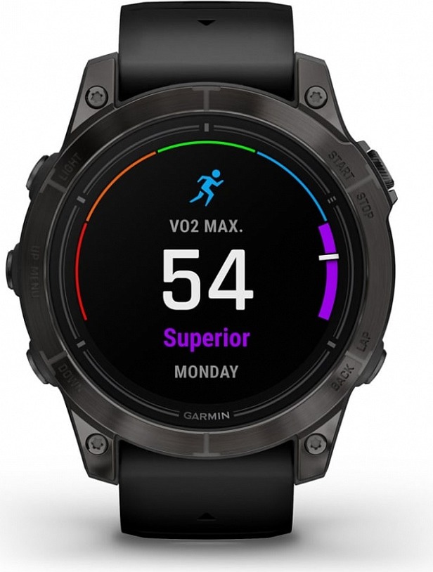 Смарт-часы Garmin Rpix Pro Gen 2 Sapphire Edition, 47 мм, Черный детальное изображение - 4