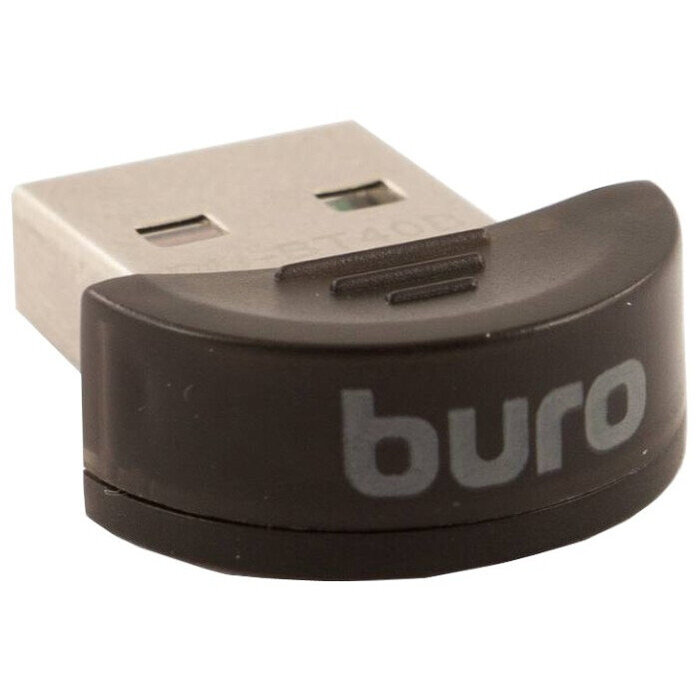 Bluetooth адаптер Buro BT40B, Bluetooth 4.0, Черный №1
