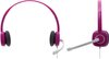 Наушники проводные с микрофоном Logitech H150, Розовый вариант - 3