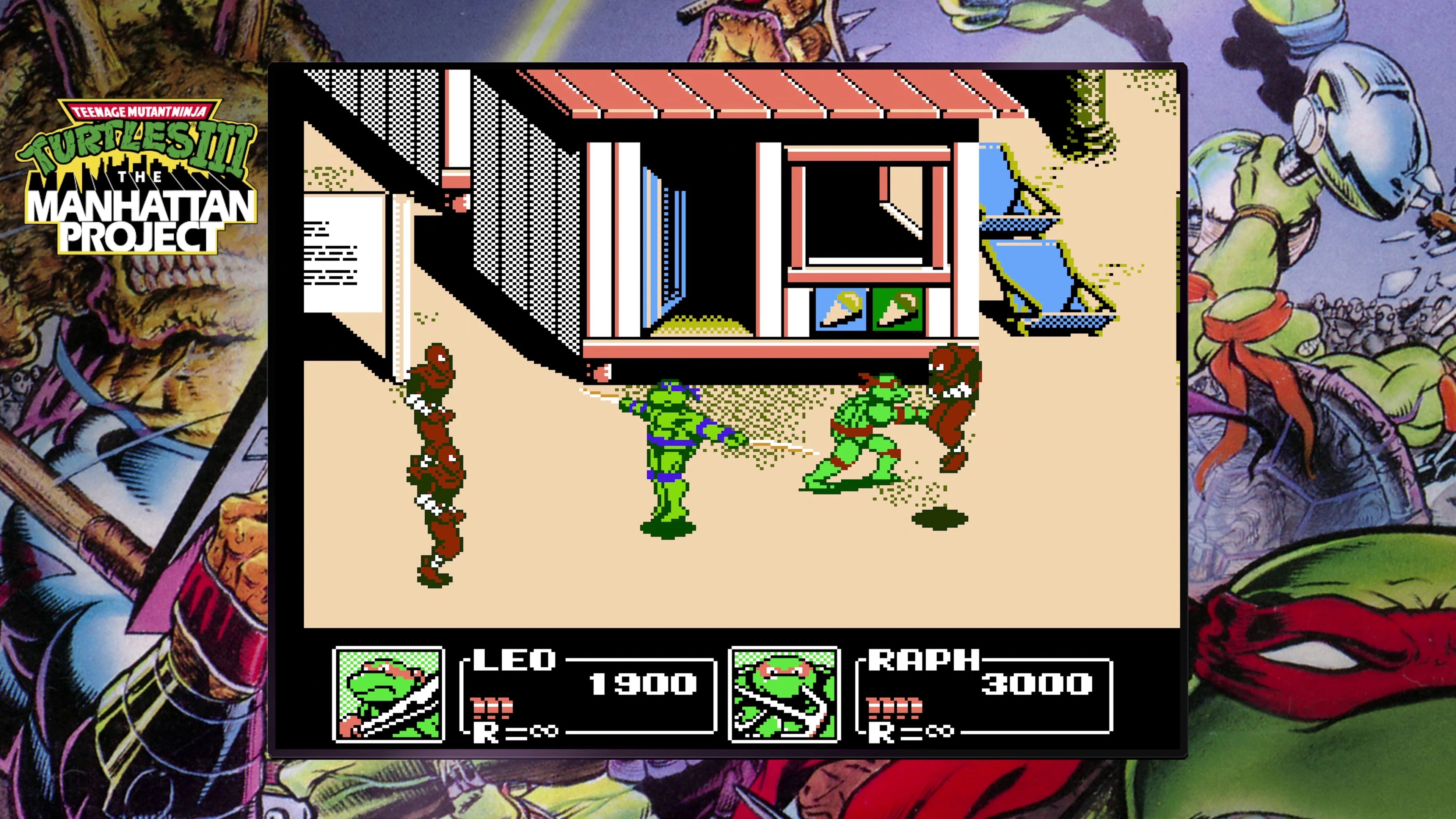 Игра Teenage Mutant Ninja Turtles: The Cowabunga Collection для PS4 (Английская версия) детальное изображение - 4
