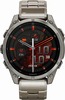 Смарт-часы Garmin Fenix 8 AMOLED Sapphire DLC, 47 мм, Титановый светло-серый, титановый ремешок вариант - 5