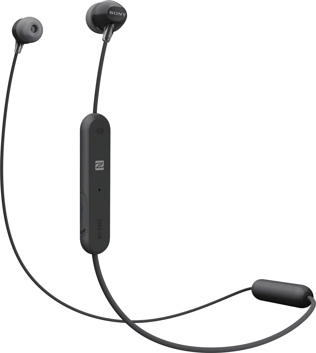 Беспроводные наушники Sony WI-C300, Черный детальное изображение - 1