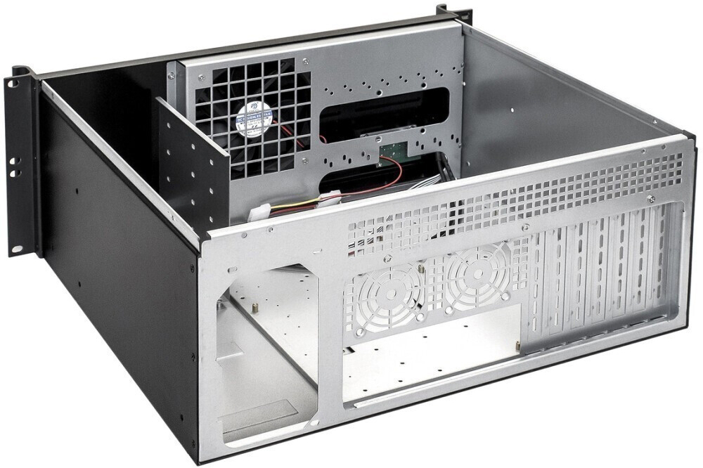 Серверный корпус ExeGate Pro 4U390-05, без БП, Черный детальное изображение - 4