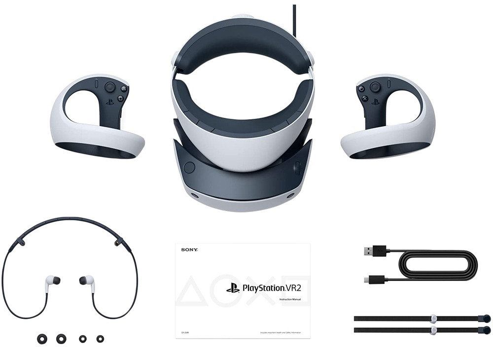 Шлем виртуальной реальности Sony PlayStation VR2 + Игра Horizon Call of the Mountain, Белый детальное изображение - 5