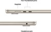 Ноутбук Apple MacBook Air 15 на M2, RAM 8 ГБ, Starlight, SSD 512 ГБ, Apple graphics 10-core вариант - 8