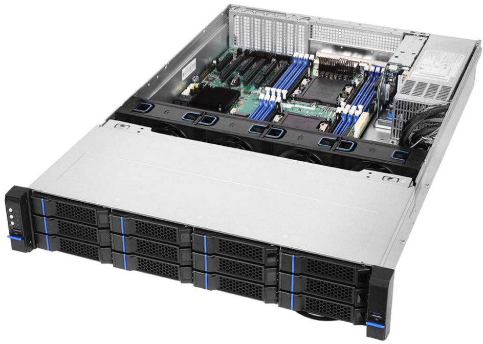 Серверный корпус Chenbro RM23812H01*15922, 1200 Вт, Черный детальное изображение - 1