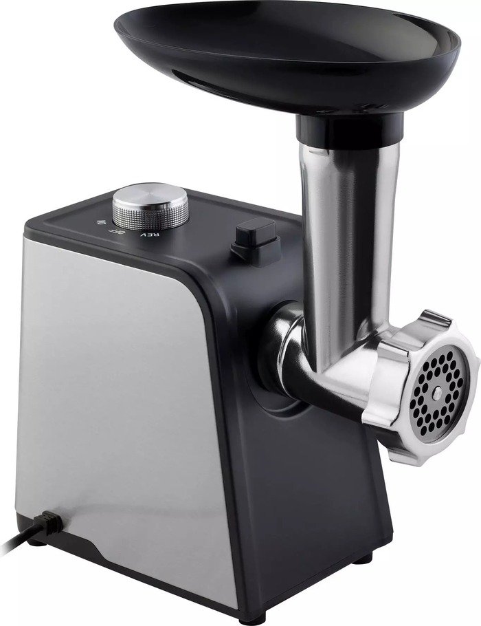 Мясорубка Hyundai HY-MG2214, Серебряный №2