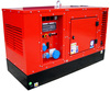 Генератор дизельный EUROPOWER EPS 163 DE 951011612, в кожухе, 13.2 кВт, Красный вариант - 1