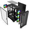 Корпус Powercase Alisio Micro X4B V2, Черный вариант - 6