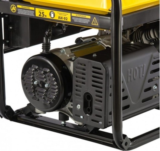 Генератор бензиновый Denzel GE 8900 94639, 7 кВт, Желтый детальное изображение - 10