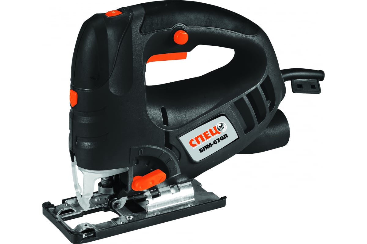 Электролобзик СПЕЦ-БПМ-670Л СПЕЦ-3022, 20 мм, 770 Вт детальное изображение - 2