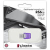 USB Flash накопитель Kingston DataTraveler microDuo 3C G3 (DTDUO3CG3/256 ГБ) 256 ГБ, фиолетовый вариант - 3