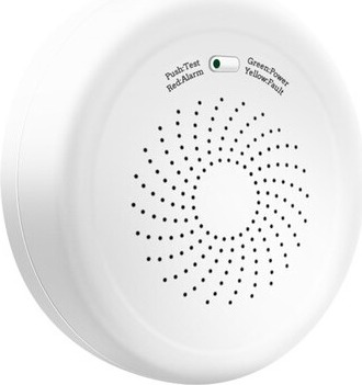 Датчик утечки газа MOES ZigBee Gas Leakage Detector, Белый детальное изображение - 1