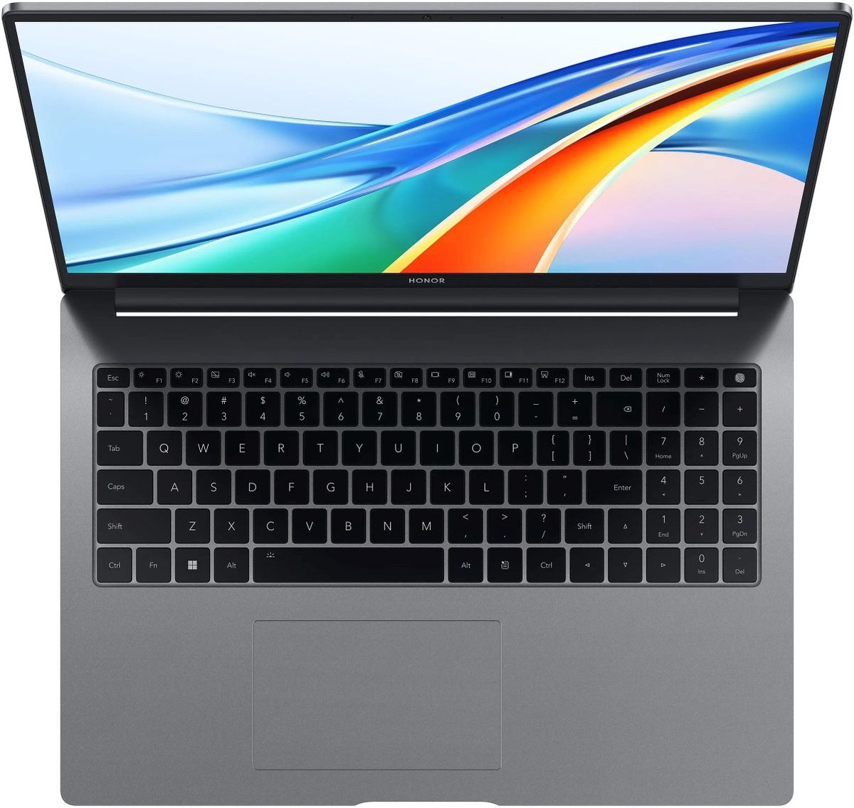 Ноутбук Honor MagicBook X16 Pro, BRN-G56, RAM 16 ГБ, Серый, SSD 512 ГБ, Intel UHD Graphics (5301AHQR) детальное изображение - 5