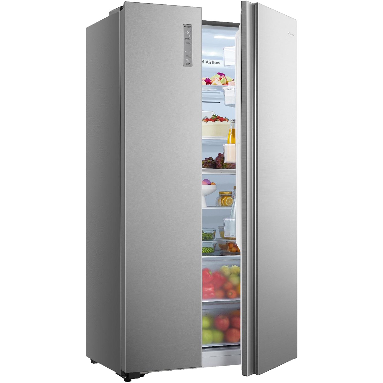 Холодильник Hisense RS-677N4AC1, Серебристый детальное изображение - 2