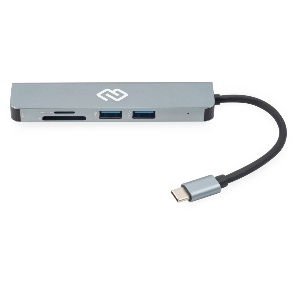 USB-концентратор Digma DS-920, Черный детальное изображение - 2