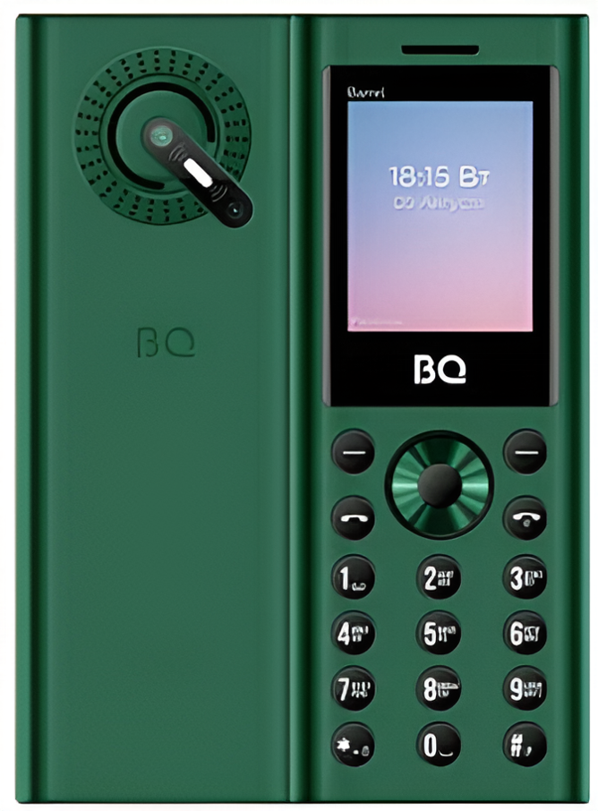 Мобильный телефон BQ 1858 Barrel, 32 Мб, Черный/Золотой, Mini-SIM детальное изображение - 2