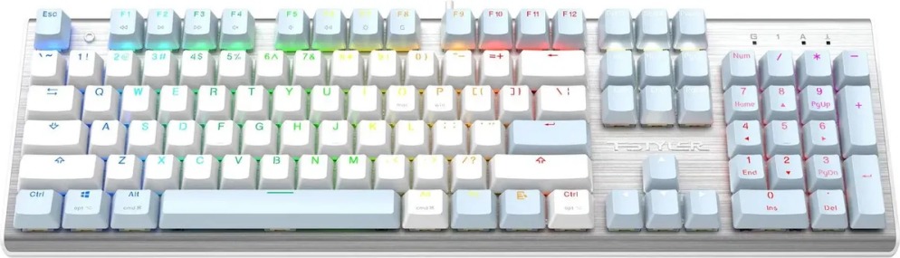 Клавиатура A4Tech Fstyler FS100 Neon, Синий детальное изображение - 9