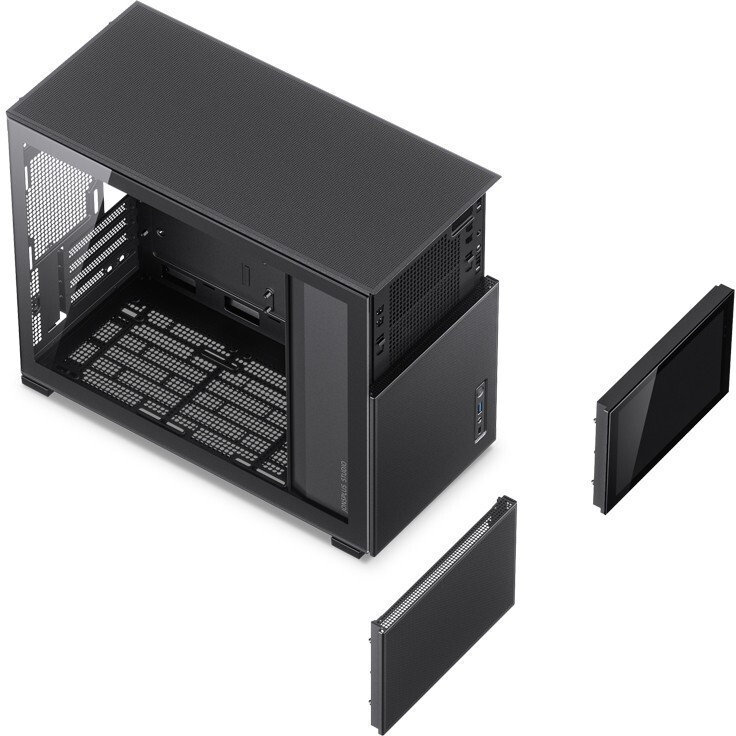 Корпус Jonsbo D31 MESH SC, Черный детальное изображение - 3