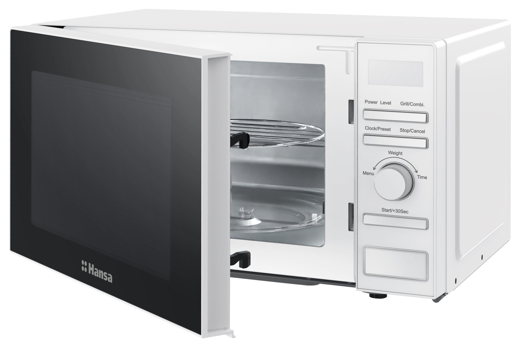 Микроволновая печь Hansa AMGF 20E2 GWH, Белый детальное изображение - 2