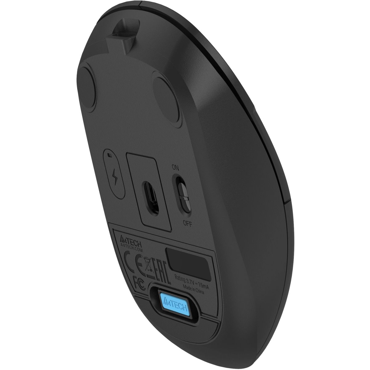 Мышь A4Tech Fstyler FG15CS Air2, Черный детальное изображение - 4