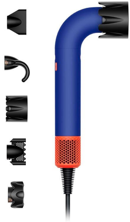 Фен Dyson Supersonic r Professional HD18, Синий/Оранжевый (KR) детальное изображение - 1