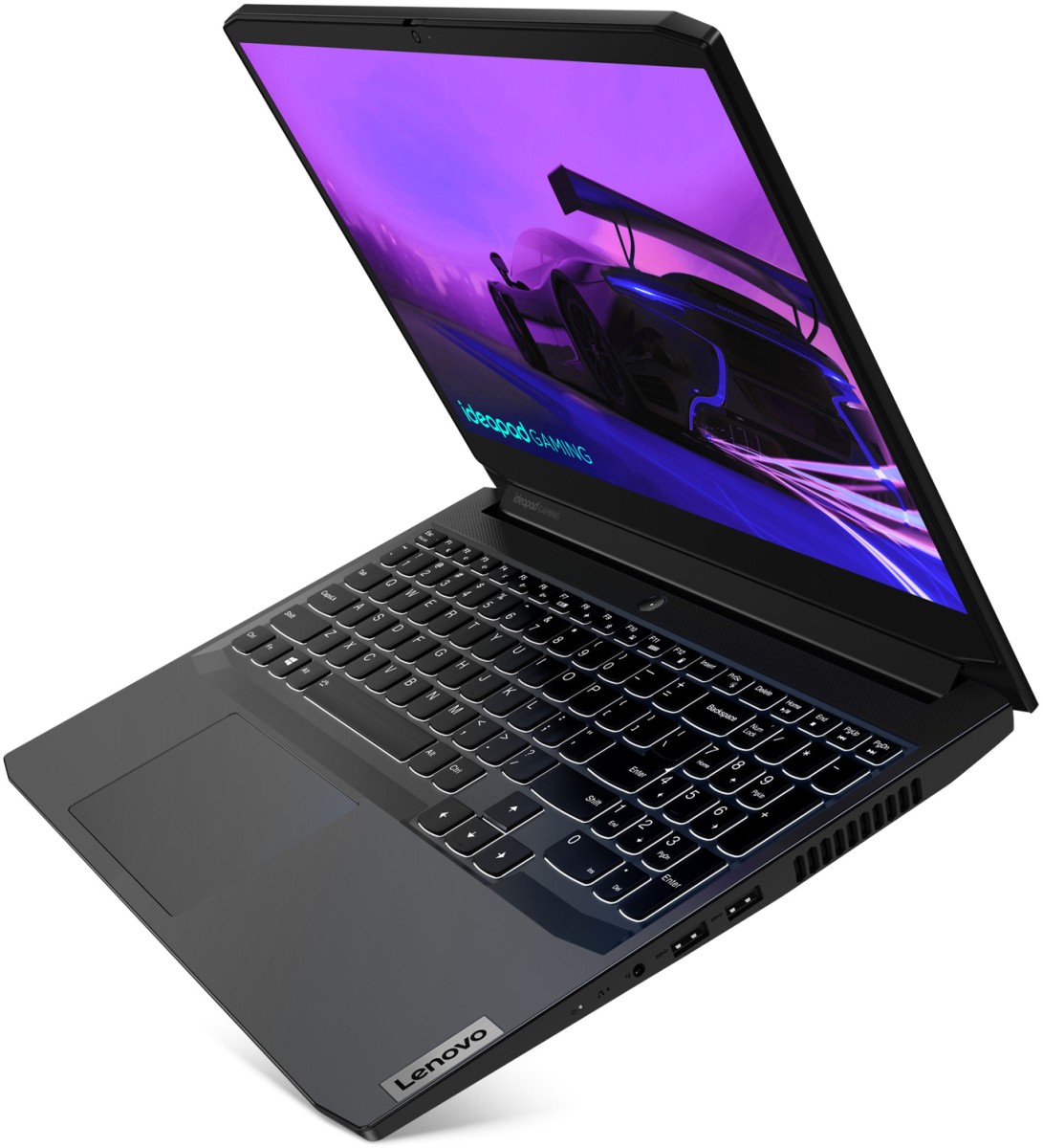 Ноутбук Lenovo IdeaPad Gaming 3 15IHU6, 82K100Y6RU, RAM 8 ГБ, SSD 512 ГБ, Черный детальное изображение - 3