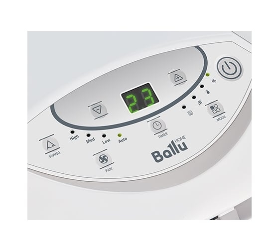 Напольный кондиционер Ballu Smart Pro BPAC-16 CE, НС-1124221, 16 BTU, Белый детальное изображение - 2