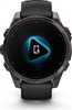 Смарт-часы Garmin Fenix 8 AMOLED Sapphire DLC, 47 мм, угольно-черный, пепельно-черный силиконовый ремешок вариант - 4