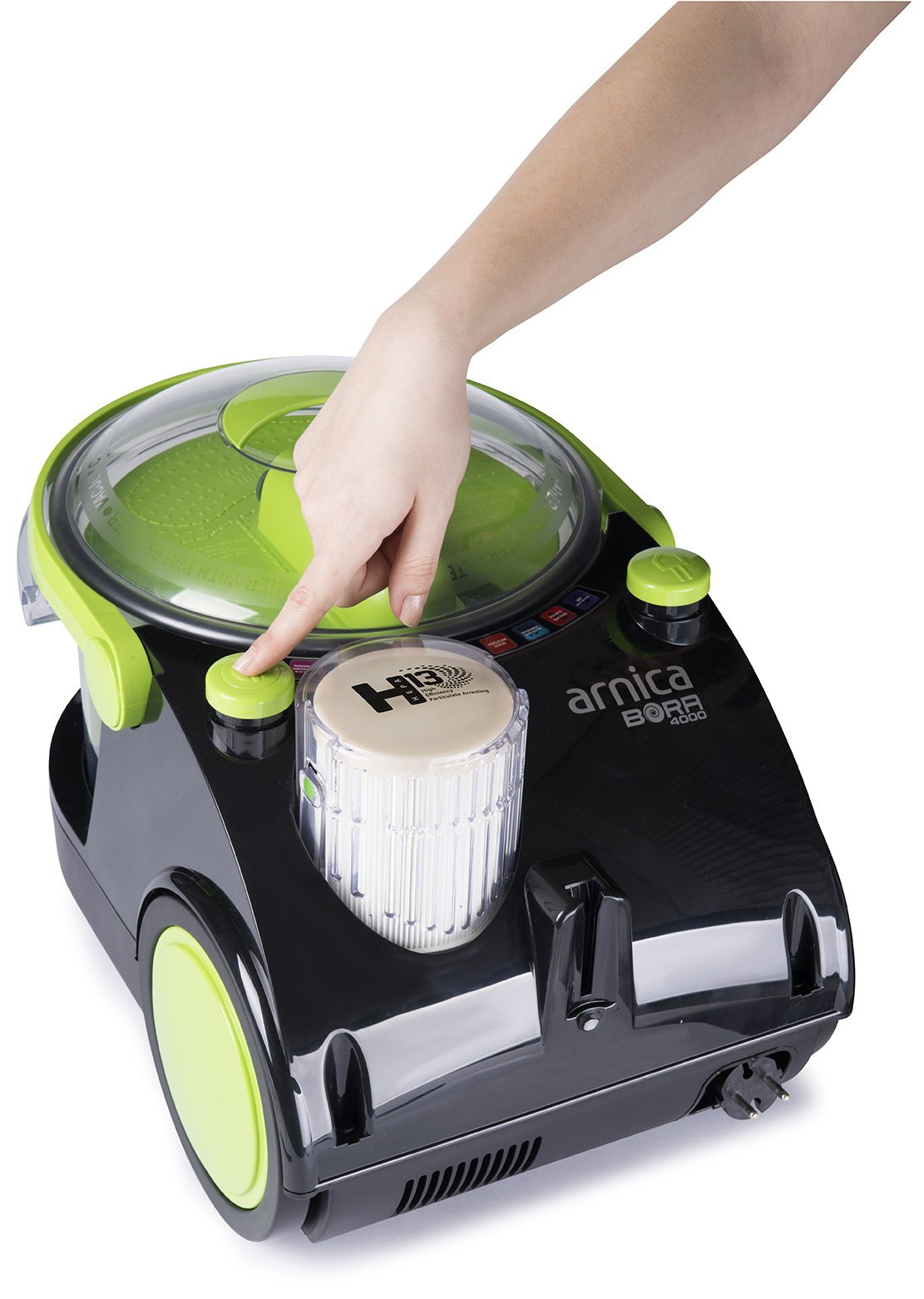 Пылесос Arnica Bora 4000, Салатовый детальное изображение - 4