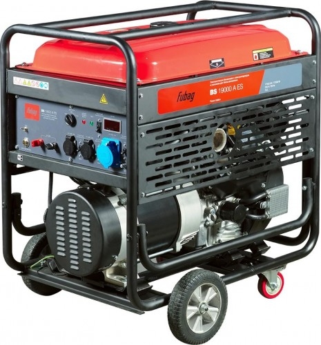 Генератор бензиновый FUBAG BS 19000 A ES 641059, 17 кВт, Красный детальное изображение - 1
