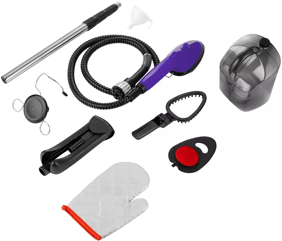 Отпариватель Kitfort КТ-9123-1, Черный/фиолетовый детальное изображение - 5