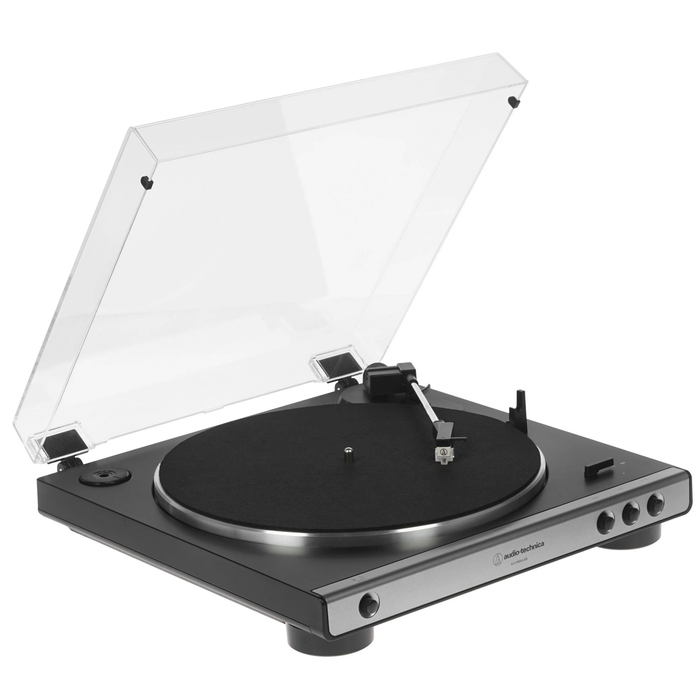 Проигрыватель винила Audio-Technica AT-LP60XUSB Gunmetal, Серебряный №1