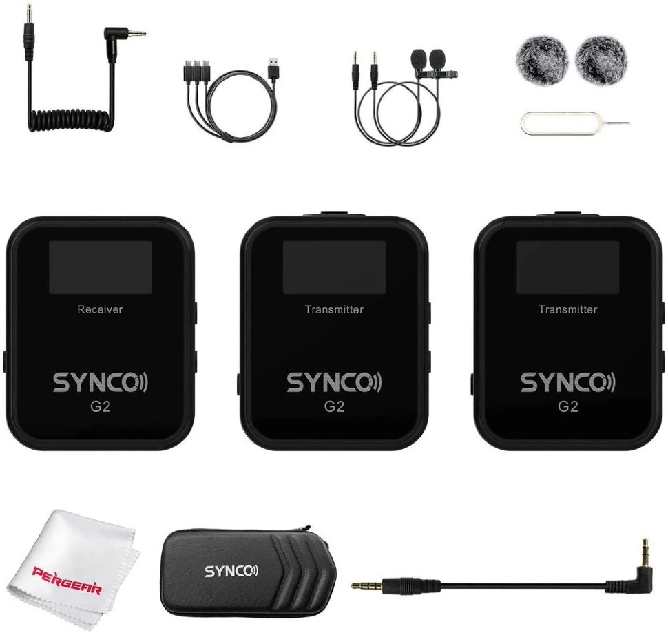 Радиосистема Synco G2(A2) RX+2TX, Черный детальное изображение - 9